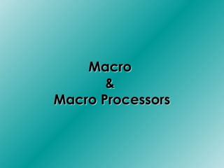 Image result for Macros in System Programming