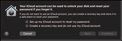 Toradh íomhá ar Mac Forgot Password FileVault