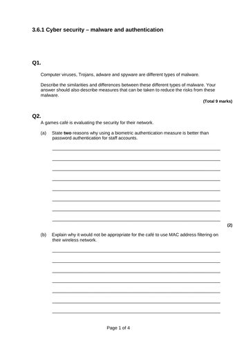 Toradh íomhá ar GCSE Computer Science Exam Questions