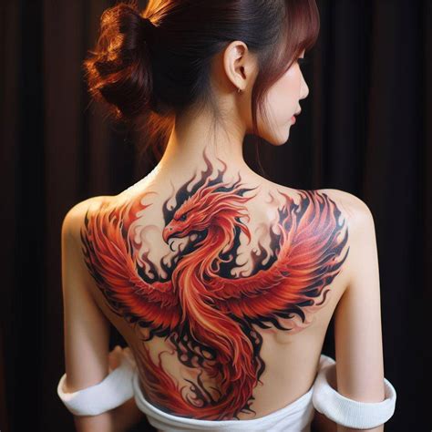Fire Phoenix Tattoo: Igniting Passion and Transformation - Your Own ...