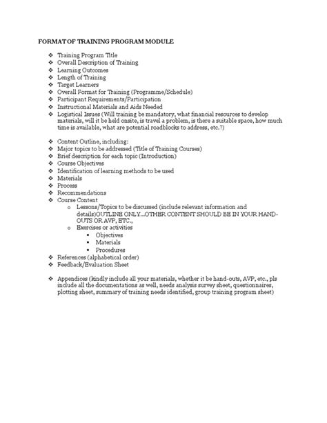 Image result for Training Module Opening Statement