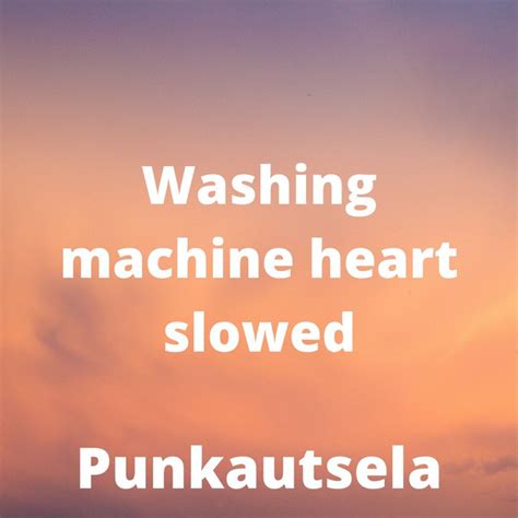Bildergebnis für Washing Machine Heart Slowed