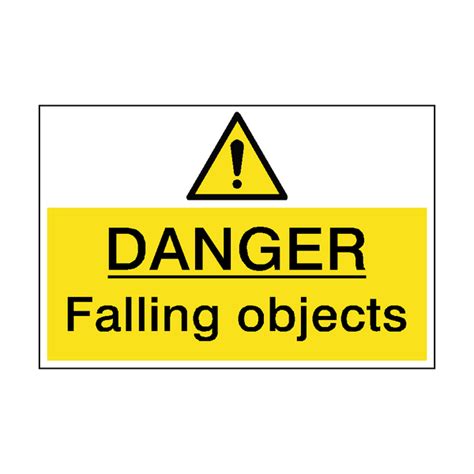 Image result for Falling Object Signage