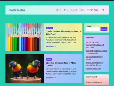 Image result for Blog Template Colorlib