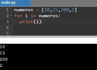 Résultat d’images pour Bucle for En Python