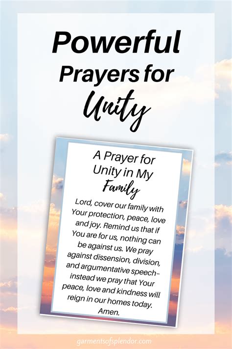 Image result for Unity Prayer