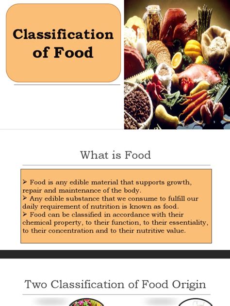 Image result for Food Classification Flowchart