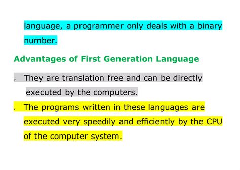 Image result for Explain the Generation of Programming Language