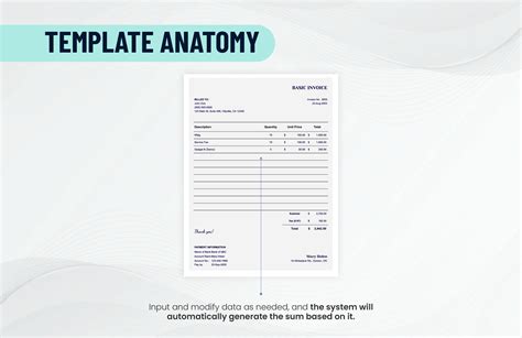 Image result for Invoice Example Basic