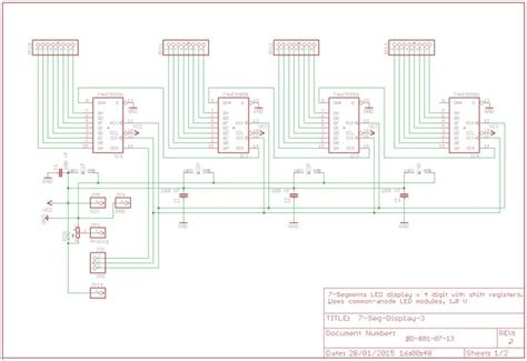 Daisy Chain 74HC595 Arduino-এর ছবি ফলাফল