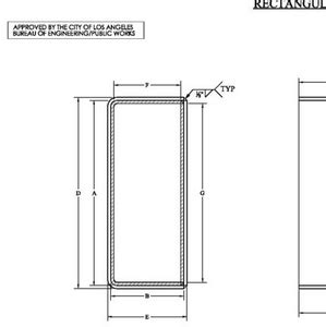 Image result for Curblet Rectangular Pipe