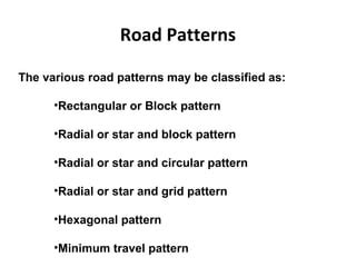 Image result for Rectangular or Block Pattern in Road Design