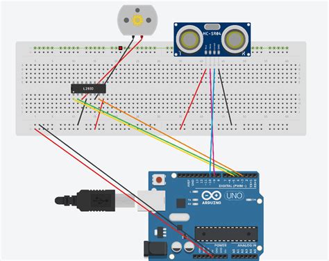 Image result for DC Motor and Ultrasonic Sensor Arduino Code