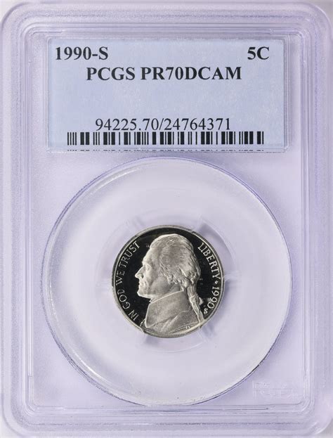 Image result for Nickel 1990 Proof
