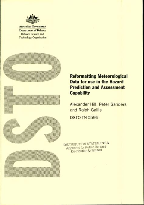 Hazard Prediction and Assessment Capability に対する画像結果