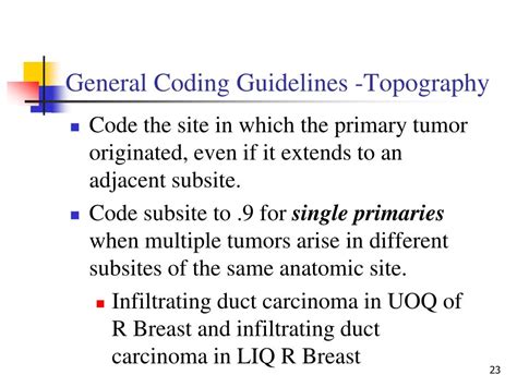 Image result for Cancer General Guidelines in Medical Coding