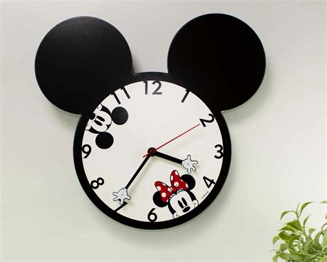 Image result for Home Made Mickey Mouse Wall Clock Ideas