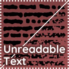 Image result for Examples of Unreadable Text