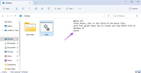How to Create Batch File in Windows 11 に対する画像結果