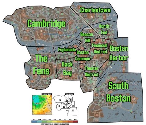 Boston Harbor Fallout 4 Map に対する画像結果