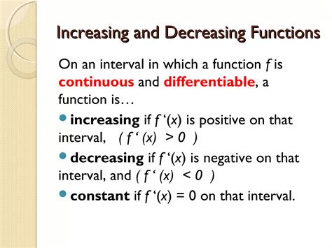 Image result for What Is an Example of Increasing and Decreasing Function