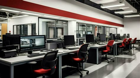 Image result for Simple Modern Computer Lab Design