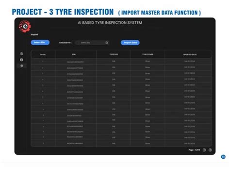 Machine Vision System for Defect Detection Unit に対する画像結果