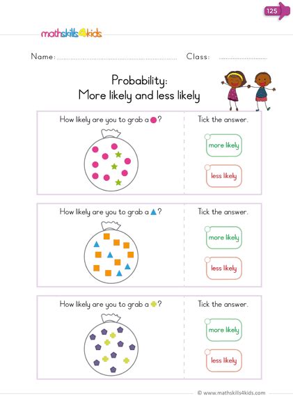 Toradh íomhá ar Introduction to Probability Definition Worksheet