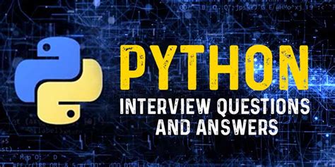 Toradh íomhá ar Python Interview Questions for Freshers