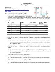 Activity Exploring Ph Relationships Answer Key に対する画像結果