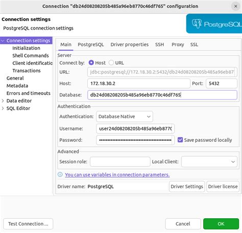Image result for Example Connections to a Postgres Database