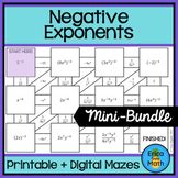 Toradh íomhá ar Negative Exponents Activity