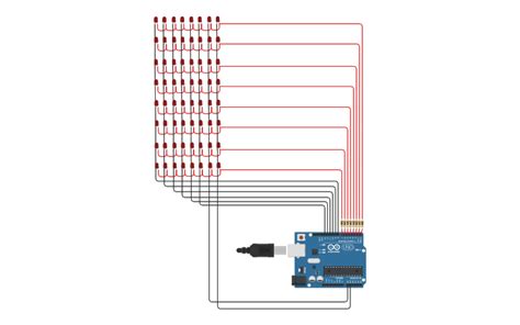 Image result for LED Matrix Tinkercad
