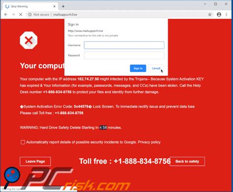 Image result for Microsoft Scam Computer Locked