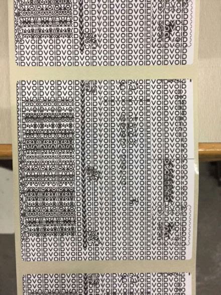 Image result for Voids Defect On Prints Labels