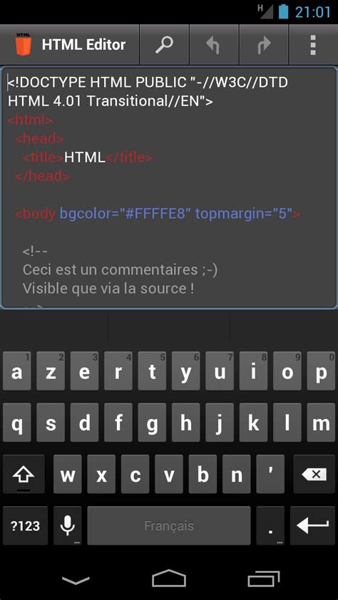 Image result for HTML Editor App Download