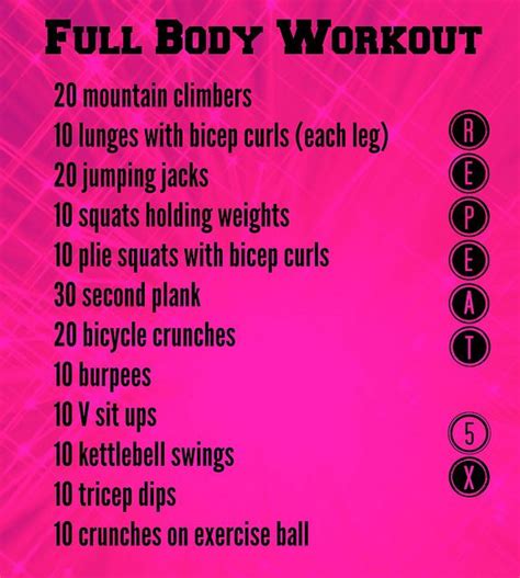 Image result for Full Body Circuit Workout