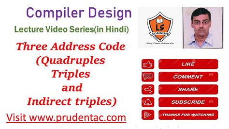 Image result for Three Addres Code in Compiler Design