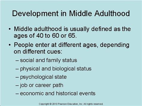 Physical Development in Middle Adulthood に対する画像結果