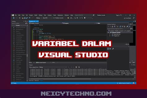 Image result for Variabelen in Visual Studio