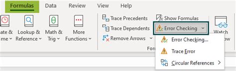 Image result for Check Circular Reference Excel