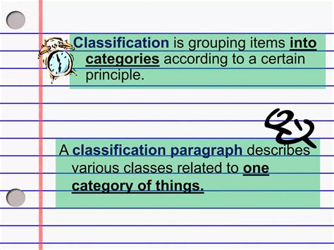 Image result for Classification Paragraph Flow Chart