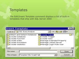 Toradh íomhá ar Transact-SQL Queries