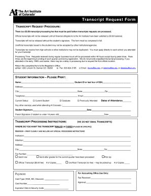 Image result for PhORCAS Transcript Request