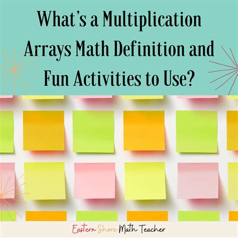 Image result for What Is a Math Array