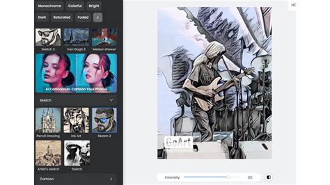 Toradh íomhá ar Cartoon Line Effect Scratch