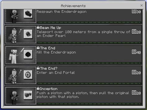 Image result for All Achievements in Minecraft Java