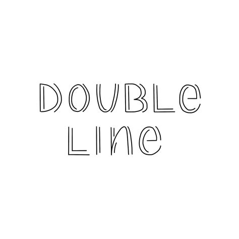 Image result for Line Lettering