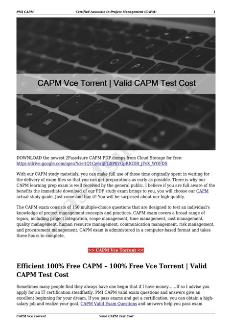 Image result for Capm Test