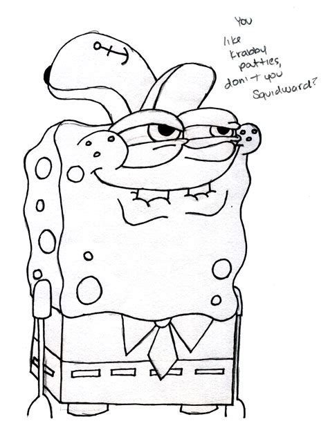 Image result for Spongebob Drawing